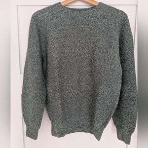 Uniqlo Unisex Green Knit Sweater